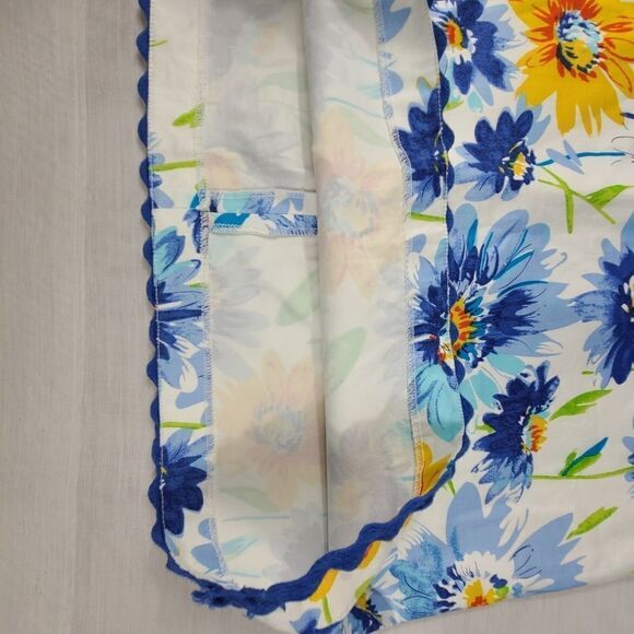 Patrick Christopher Vintage White  Floral Skirt - Picture 4 of 10